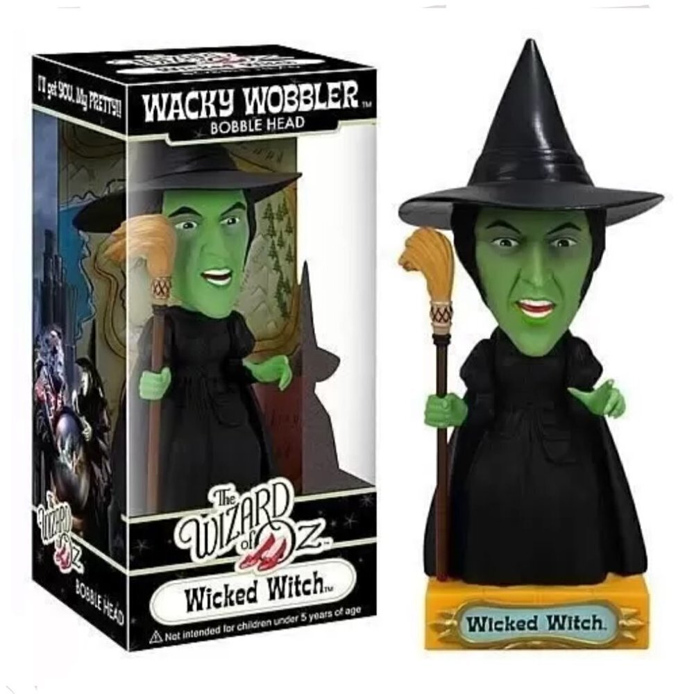 Funko Wizard Of Oz The Wicked Witch Wacky Wobbler Bobblehead